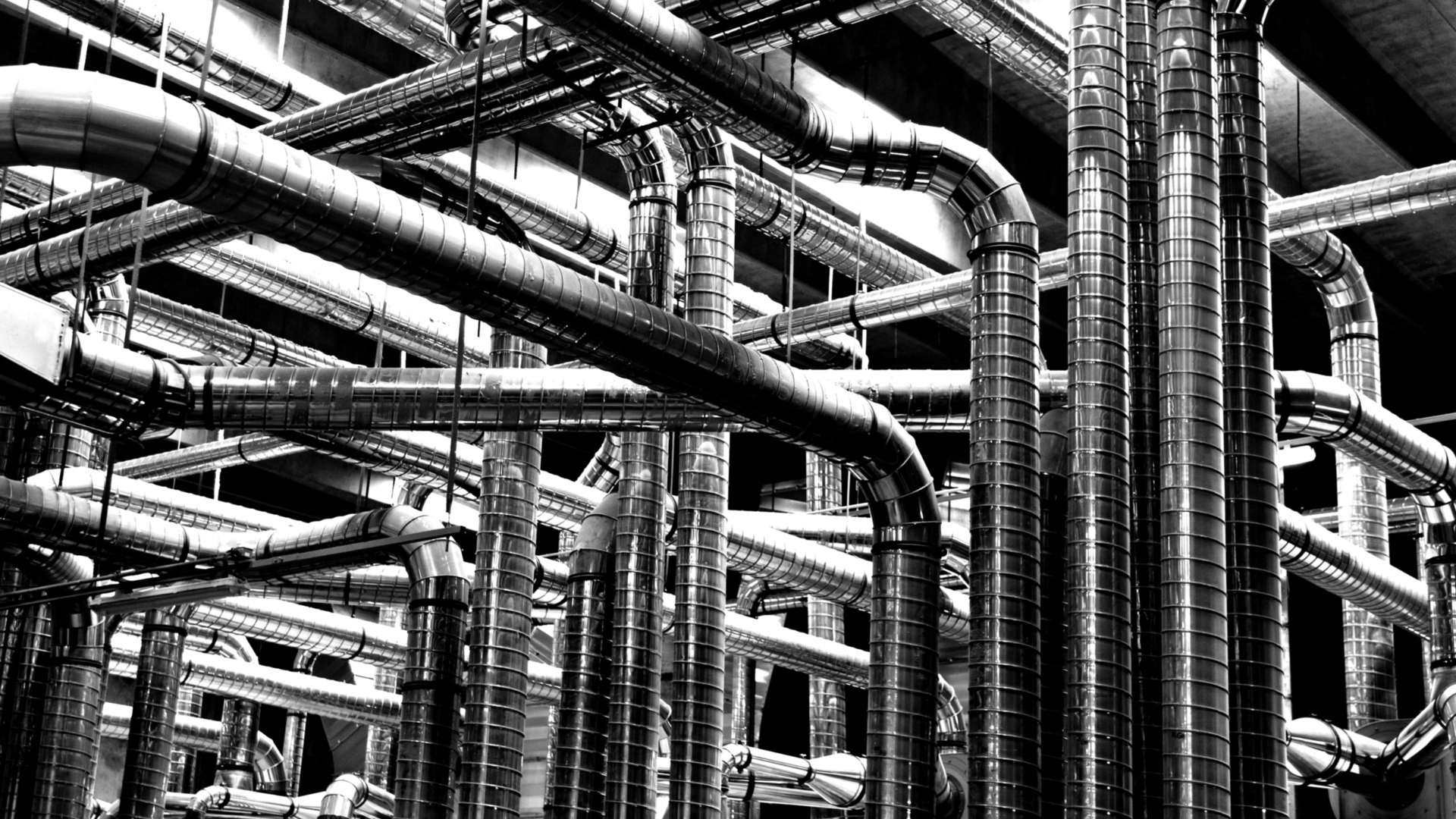 Industrial piping network